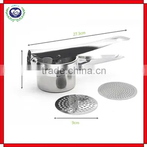 Press and Masher With 3 Large Interchangeable Discs thumbnail-5