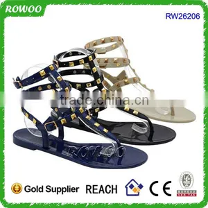 Australia Sex Photos Jelly Sandals Women Summer PVC Shoe, Ladies Jelly Sandals thumbnail-1