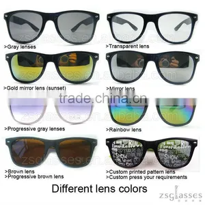 2012 Cheap Promotiona Colorful Frame/Plastic Hinge /fishion Glasses thumbnail-1
