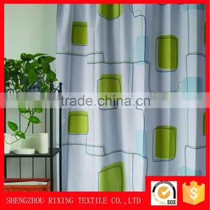 Factory Wholesale Fabric Woven 100%polyester Shower Bamboo Curtain thumbnail-1