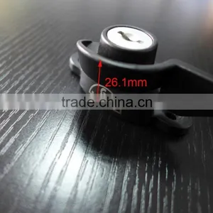 Aluminium Crescent Lock With Key thumbnail-3