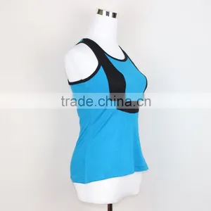 Bodybuilding Tank Top Hot Selling Cheap Cotton Tank Top/ Custom Womens Tank Top thumbnail-3