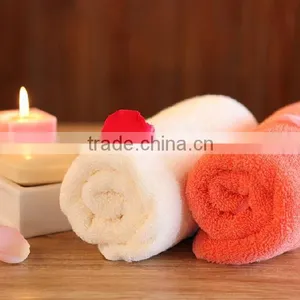 Super Absorbent 100% Cotton White Plain Woven Towel With Great Price thumbnail-3