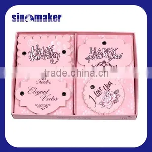 Cut Paper Gift Wedding Favors Customized Swing Tag thumbnail-5