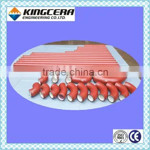 Kingcera Abrasion Resistant Concrete Pump Straight Bend thumbnail-1
