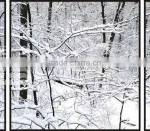 3D Painting Wall Frame of Snow Forest 3D Lenticular Framed Wall Photo for Home Decoration thumbnail-1
