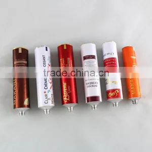 High Quality Cosmetic Tube Offset Printing Aluminum Cream Tube thumbnail-1
