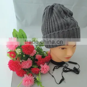 Uneed Fashion Winter Hat for Young Girls With Headphone thumbnail-6