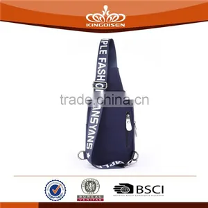 Navy Color Canvas Sling Cycling Bag thumbnail-5