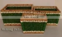 Woven Twisted Seagrass Basket thumbnail-1