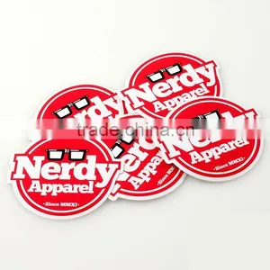 Door to Door Screen Printing Custom Garment Labels and Epoxy Resin Sticker,custom Peel off Stickers Printed ---DH20352 thumbnail-1