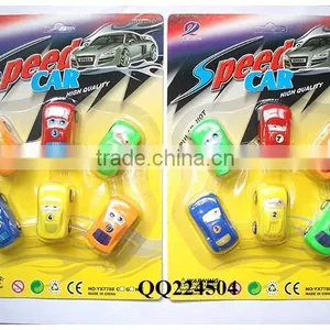 2016 6PCS Plastic Mini Car Pull Back Car Promotional Gifts Small Toy Car Mini Toy Car thumbnail-2