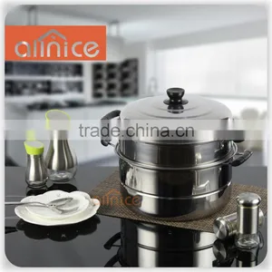 Allnice-Stainless Steel Steamer/Induction Steamer Pot/Metal Steamer Pot thumbnail-1
