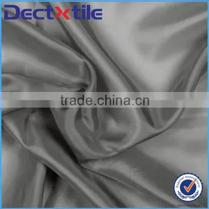 Black Plain Dyed Pongee Polyester Breathable Blackout Fabric Waterproof and Breathable Fabric thumbnail-1