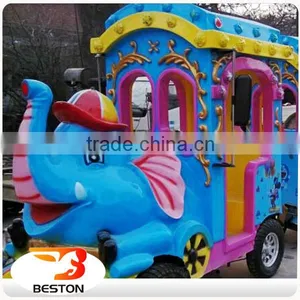Low Price Attractions Shopping Mall Kids Amusement Indoor Train Rides for Sale thumbnail-6