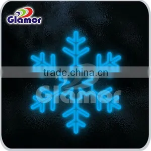 Led Christmas Decorating Large Snowflake Light Motif for Europe Market thumbnail-1