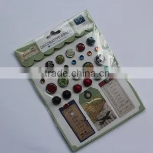 New Product Decorative Brads 3D Handmade Sticker thumbnail-1