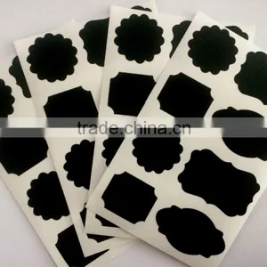 New Design Different Shape Removable Chalkboard Pvc Sticker/transparent Pvc Sticker thumbnail-2