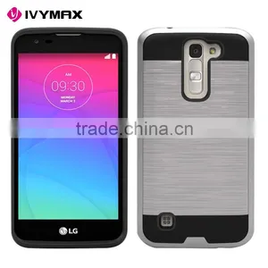 IVYMAX Hot Sell 2016 Factory Price for LG K7 Slim Hybrid Case thumbnail-1