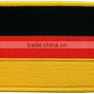 Embroidery German National Flag Patch thumbnail-1