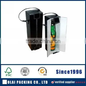 High Grade Special Leather Wine Glass Packaging Boxes thumbnail-1