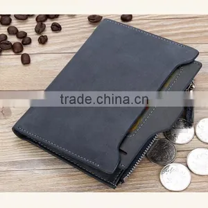 High Quality Durable New Arrival Heavy Duty Genuine Leather Wallet With Money Clip thumbnail-3