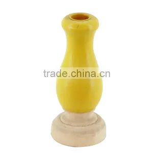 2015 Best Selling Items Wooden Candle Holder for Home Decoration , Cheap Wooden Carved Candle Holder for Wedding thumbnail-6