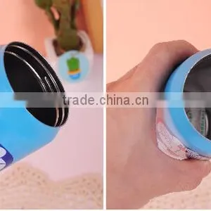 Cartoon Stainless Steel Water Bottle With Straw thumbnail-6
