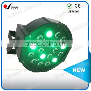 Hot Sale Pro DMX 512 18pcs 1W LED Par Light With RGBW 4in1 for Wedding thumbnail-1