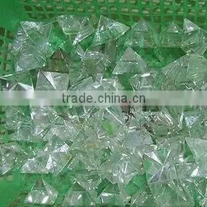 Natural Rock Clear Crystal Quartz Pyramid thumbnail-1