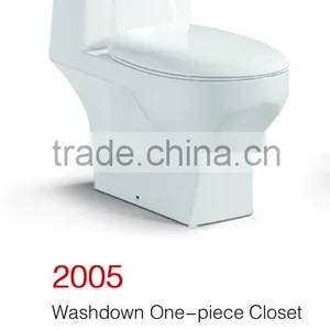 Popular Ceramic One Piece Washdown One Piece Toilet,Export Custom Sanitary Ware Factory/Manufacture Model GC-2005 thumbnail-2