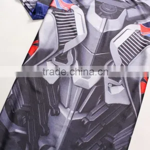 Men Custom Design Dri Fit Sublimated t Shirt Printing Running Tight t Shirt thumbnail-5