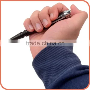High Quality Metal Fountain Tactical Pen for Self Defense Writing and Car Escape Device thumbnail-6