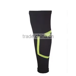 Men Silicone Antiskid Long Knee Support Brace Pad Protector Basketball Leg Sleeve Sports Kneepad thumbnail-5