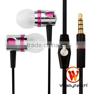 Stereo Metallic In-eara Earphone For Iphone 5 With Mic and Remote thumbnail-1