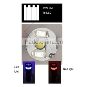Y58 Aluminum 10W High Power XML T6 LED Extendable Portable Light thumbnail-5