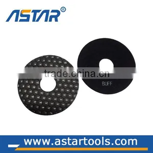 4 Inch Best Quality Dry Use Flexible Diamond Polishing Pads Resin Pad for Granite/Marble/Engineering Stone/Concrete thumbnail-3