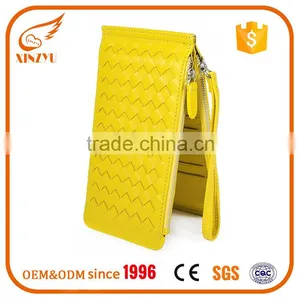 Genuine Leather Wallet Security Ladies Party Clutches Purse thumbnail-1