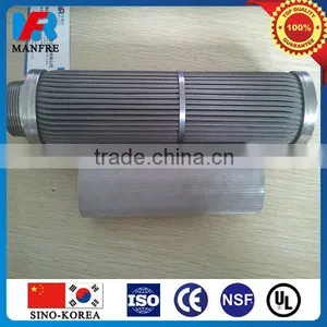 Stainless Steel Pleated Filter Element for Chemical Industry thumbnail-1