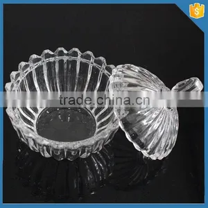 Wholesale Fancy Hand Made Glass Candy Bowl With Lid Quality Choice thumbnail-4