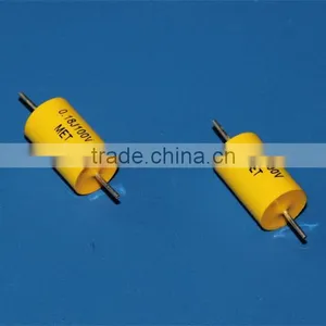Axial Non Polarized Aluminum Electrolytic Capacitor and MEA Metallized Polypropylene Film Capacitor for Audio Speaker CBB20 105J thumbnail-2