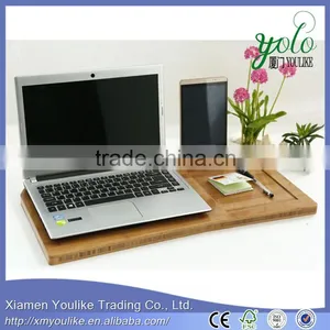 Natural Bedroom Laptop Desk Bamboo Laptop Desk thumbnail-1