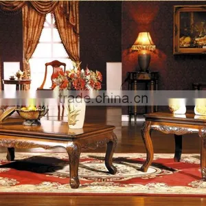 Wooden Tea Table Design High Class Large Rectangular Coffee Tables (NG2665) thumbnail-2