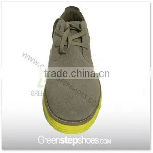 Breathable Army Green Casual Shoe Leather thumbnail-2