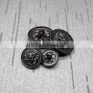 Various Size And Type Lion Face Metal Buttons For Clothing thumbnail-3