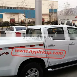 Fiberglass D-Max Double Cab Hard Tonneau Cover thumbnail-1