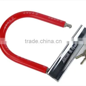 Hot Sale Good Quality Factory Price Durable Anti-theft Bicycle Square U Lock 822 823 thumbnail-2