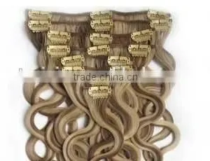 Factory Price Supply Kinky Curly Clip in Hair Extensions thumbnail-2