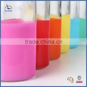 Colored Cylindrical Decorative Glass Vase Cheap Price Home Goods Vase thumbnail-5