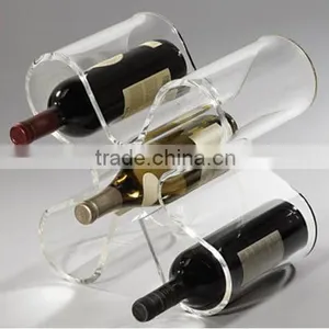 Acrylic Wine Rack, Acrylic Liquor Holder, Acrylic Beverage Display thumbnail-1